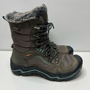 Keen Durand Polar Waterproof Hiking Winter Boots -40 Degrees Womens Size 8